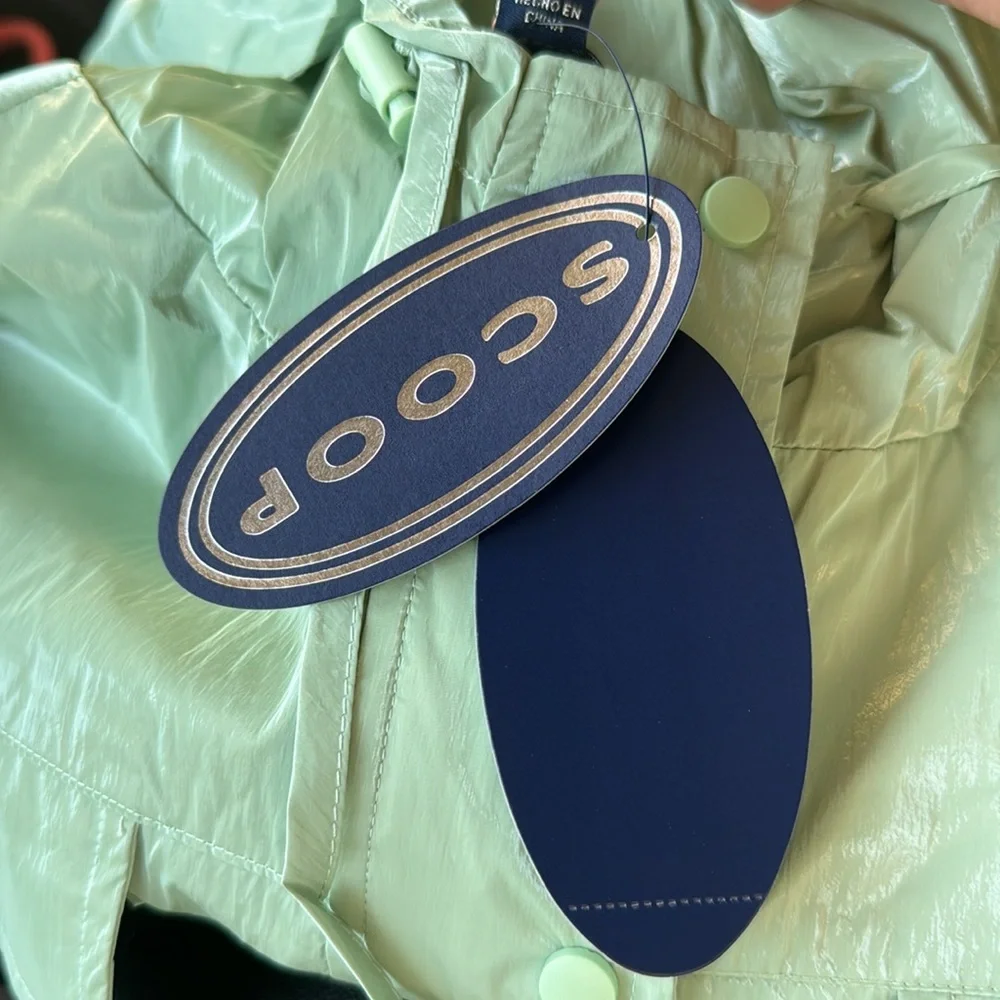 NWT • Scoop • Anorak Jacket • Mist Green • - Picture 4 of 5